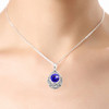 Water Drop Cubic Zirconia Necklace & Earrings Vintage Fashion Jewelry Set