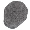 Woolen Herringbone Tweed Newsboy Cap