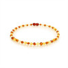 Natural Baltic Amber Stone Bead Necklace