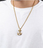 Stainless Steel Anchor and Rope Pendant Necklace Stainless Steel Anchor and Rope Pendant Necklace