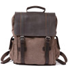 Vintage Canvas Leather School 20 Litre Backpack