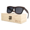 Luxury Mens Wooden Sunglasses with Bamboo Frames and UV400 Protection