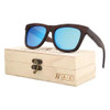 Luxury Mens Wooden Sunglasses with Bamboo Frames and UV400 Protection
