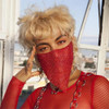 Crystal Face Mask - Rhinestone Face Mask
