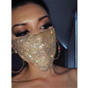 Crystal Face Mask - Rhinestone Face Mask