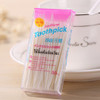 50pcs Portable Double Head Plastic Interdental Toothpick