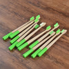 10Pack New Elliptical Mix Color Bamboo Toothbrush