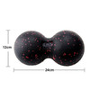 High Density Lightweight Peanut Massage Ball for Body Fascia Relaxation/Exercise