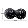 High Density Lightweight Peanut Massage Ball for Body Fascia Relaxation/Exercise