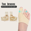 2Pcs/Pair Comfortable Soft Bunion Protector Toe Straightener Silicone Toe Separators