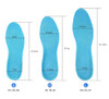 Silicon Gel Plantar Fasciitis Shock Absorption Arch Orthopedic Insoles Silicon Gel Plantar Fasciitis Shock Absorption Arch Orthopedic Insoles