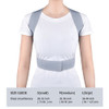 Adjustable Silver Back Posture Corrector Back Pain Relief Belt For Men & Women