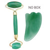 Natural Wrinkle Removal Rose Quartz Scraper Face Jade Massage Roller Tools for Slimming Face