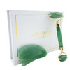 Natural Wrinkle Removal Rose Quartz Scraper Face Jade Massage Roller Tools for Slimming Face