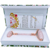 Natural Wrinkle Removal Rose Quartz Scraper Face Jade Massage Roller Tools for Slimming Face