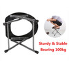 Folding Portable Toilet Seat Commode for Pregnant Women & Elderly