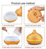 550ML Remote Control Ultrasonic Air Humidifier Essential Oil Diffuser