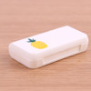 Portable 3 Grids Mini Pill Case Medicine Boxes for Travel/Home