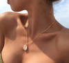 Cowrie Conch Shell Necklace