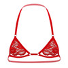 Sissy Sheer Lace Mini Bra