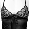 Satin & Lace Lingerie Dress