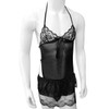 Satin & Lace Lingerie Dress