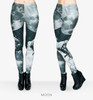 Stretchy 3D Printing Punk Leggings