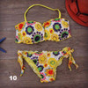 Sexy Embroidered Brazilian Bikini Set (Plus Size)