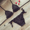 Sexy Embroidered Brazilian Bikini Set (Plus Size)