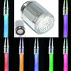 1pcs Creative Kitchen Bathroom Light-Up LED Faucet Colorful Changing Glow Nozzle Shower Head Water Tap Filter No Battery Suppy