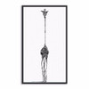 Nordic Minimalist Black White Abstract Giraffe Animal  Pop Art Print Poster Hippie Wall Picture Canvas Painting Home Decor