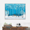 Modern Fashion Animal Forest snow deer Large Art Print Poster Hippie Wall Picture Canvas Painting No Frame Room Home Decor PP127