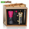Free Shipping EMS FedEx DHL  1 Set Coffee set Syphon Maker Coffee Grinder Espresso Cappuccino coffee