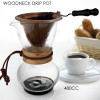 NEW ARRIVAL FREE SHIPPING  Woodneck Coffee Chemex Brewer 480CC 3-4cups Chemex coffee Maker