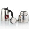 New Arrival Free shipping Espresso Coffee Pots 2 cups stainless steel Moka Pot in stock