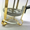 Free Shipping 350ML Coffee Press Coffee Plunger Golden Press