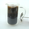 High Quality Double Glazing 350Ml Coffee French Press Wood Cover Coffee Plunger Coffee Maker