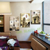 3 Panel Canvas Paintings Art European Paris Italy Tower Wall Pictures For Living Room Home Decor Unframed