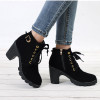 Buckle Strap Ankle Boots