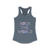Rock The World Racerback Tank Top