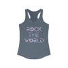 Rock The World Racerback Tank Top
