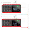 60m Digital Handheld Laser Distance Meter Range Finder Measure Diastimeter