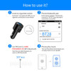 Bluetooth Car USB Charger FM Transmitter Radio Adapter MP3 Player Quick Charge