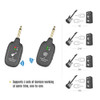 HF Wireless Audio Guitar Bass Transmitter Receiver System Max. 50M Range