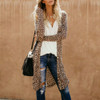 Open Leopard LongSleeve Cardigan