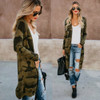 Open Leopard LongSleeve Cardigan