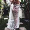 Lace Beach Boho Bikini Cover Up Kimono Lace Beach Boho Bikini Cover Up Kimono