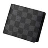 Luxury Mens Wallet Leather PU Bifold Short Wallets Small Money Purse Vintage Male Purse Coin Pouch Multi-functional Cards Wallet