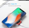 wireless Fast Charging Dock Cradle Charger for iphone XS MAX XR samsung xiaomi huawei