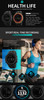 SKMEI Men Smart Watch Bluetooth Pedometer Calories Chronograph Fashion Outdoor Sport Watches Smart Watches Waterproof Smartwatch